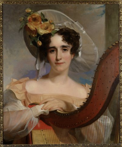 Mademoiselle Ade Sigoigne by Thomas Sully
